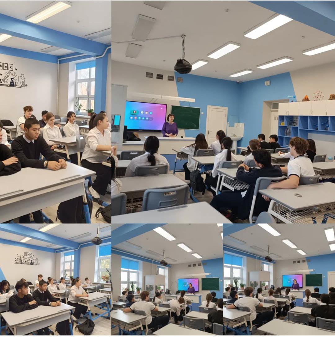 14 ЖББМ  10 сынып оқушыларына нарколог маман Салия Кенесбековна  түсіндіру жұмыстарын жасады.