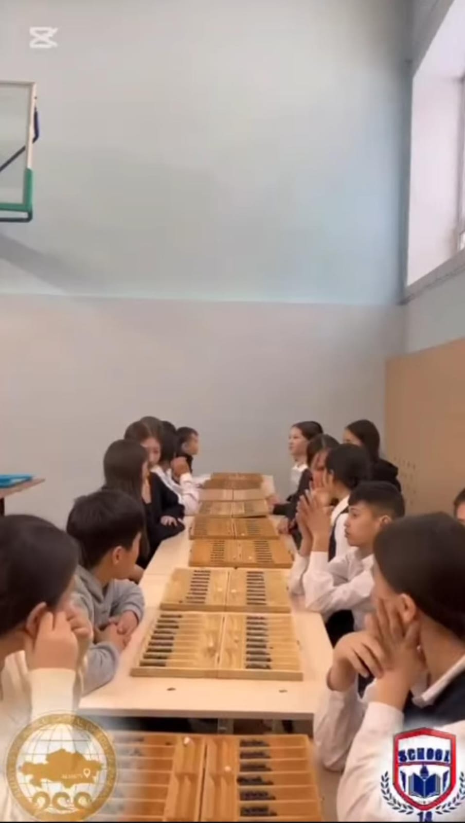 Алатау ауданы мектеп оқушылары арасында тоғызқұмалақтан іріктеу кезең