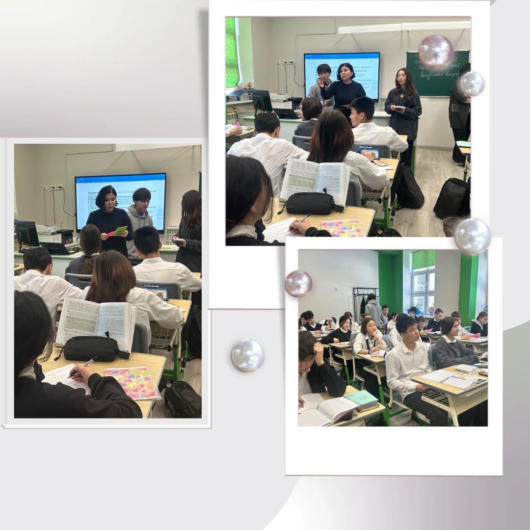 07.02.2025 г. представителем Алматинского технико- экономического колледжа связи Джаримбетова О.С. проведена беседа по профориентации с учащимися 9- 1