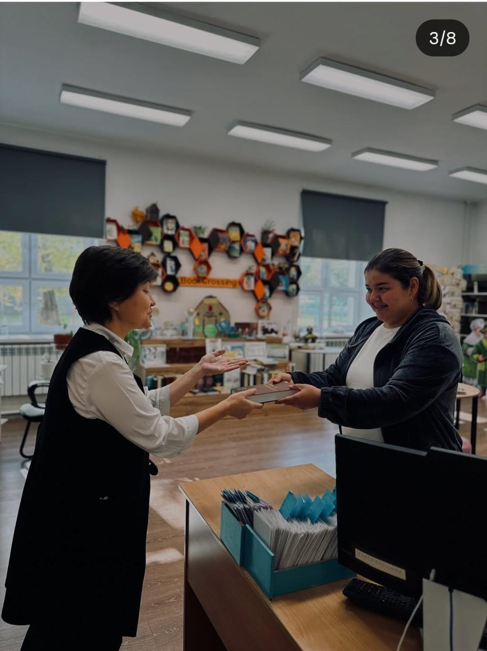 "Кітапханаға кітап сыйла" акциясы